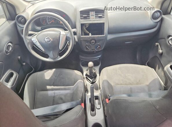 3N1CN7AP8GL824802 2016 NISSAN VERSA Silver წინა პანელის ხედი