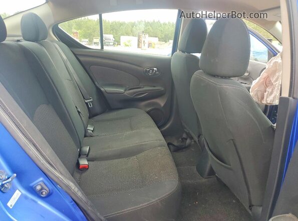 3N1CN7AP8GL844984 2016 NISSAN VERSA Blue Widok tylnych siedzeń