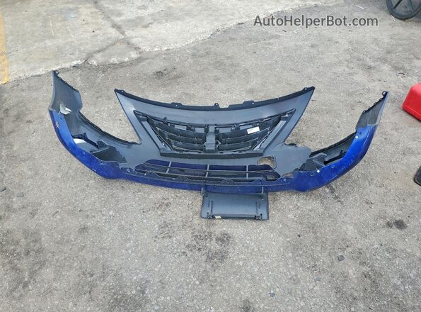 3N1CN7AP8GL844984 2016 NISSAN VERSA Blue Widok komory silnika