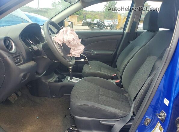 3N1CN7AP8GL844984 2016 NISSAN VERSA Blue Widok wnętrza z przodu
