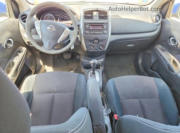 3N1CN7AP8GL854060 2016 NISSAN VERSA Blue Вид панелі приладів