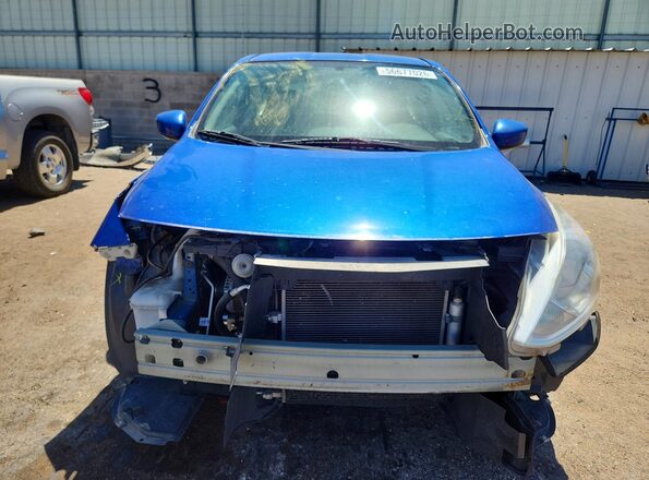 3N1CN7AP8GL854060 2016 NISSAN VERSA Blue Вид спереду