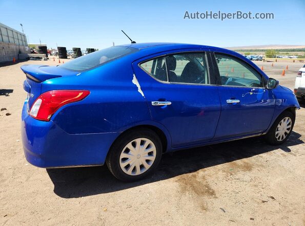 3N1CN7AP8GL854060 2016 NISSAN VERSA Blue Задня права чверть