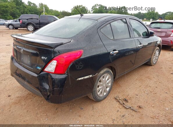3N1CN7AP8GL874244 2016 NISSAN VERSA Черный Задняя правая четверть