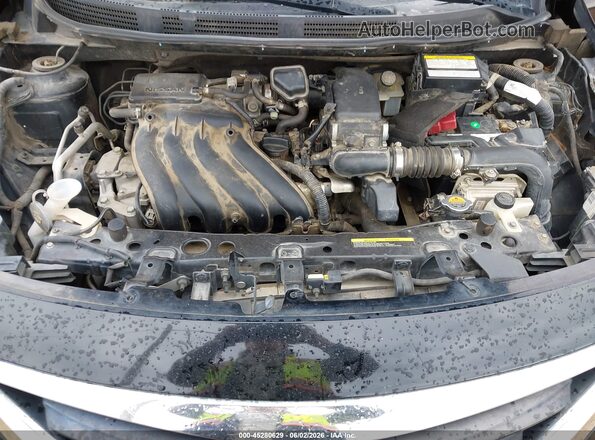 3N1CN7AP8GL874244 2016 NISSAN VERSA Черный Вид сзади