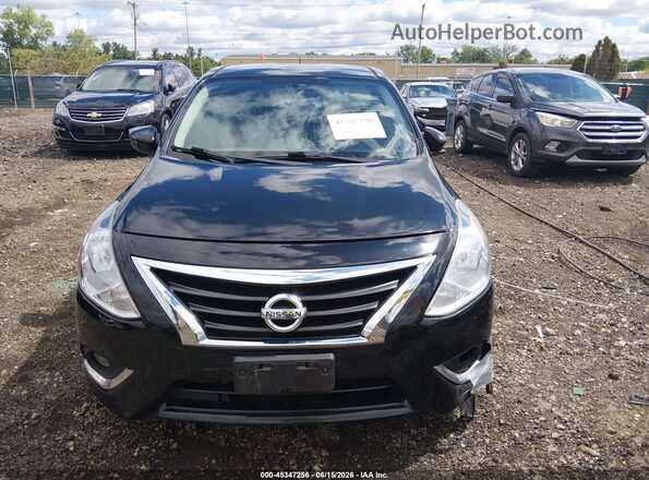 3N1CN7AP8GL916332 2016 NISSAN VERSA Черный Вид щитка приборов