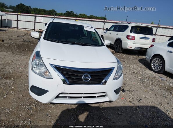 3N1CN7AP8JL817534 2018 NISSAN VERSA Белый Вид щитка приборов