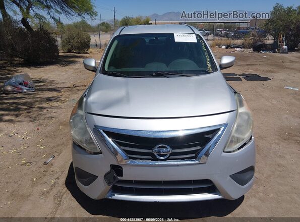 3N1CN7AP8KL851328 2019 NISSAN VERSA Серебряный Вид щитка приборов