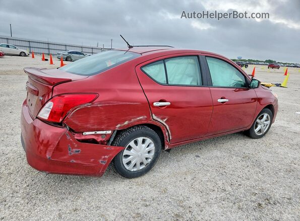 3N1CN7AP8KL858490 2019 NISSAN VERSA Красный Задняя правая четверть