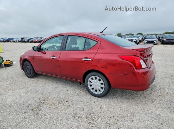 3N1CN7AP8KL858490 2019 NISSAN VERSA Красный Задняя левая четверть