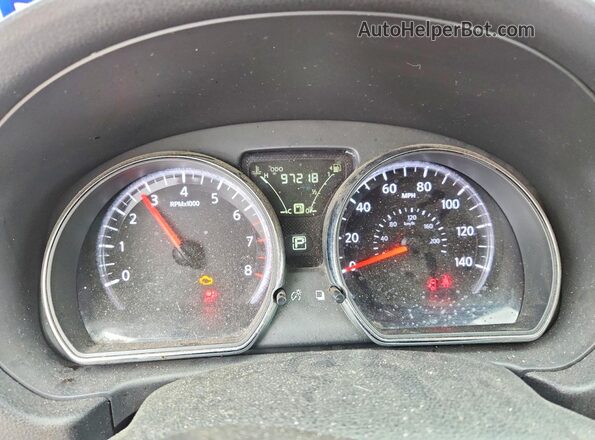 3N1CN7AP8KL858490 2019 NISSAN VERSA Красный Вид щитка приборов
