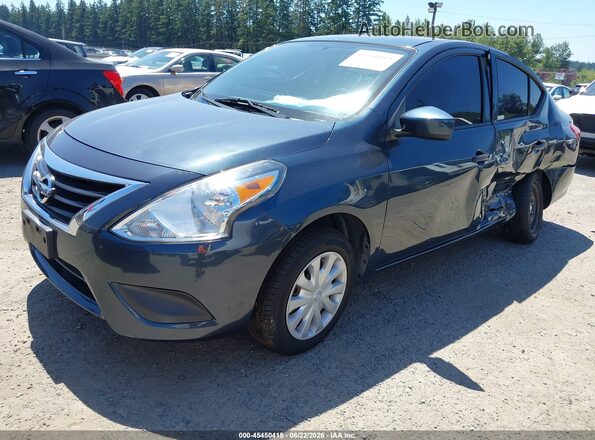 3N1CN7AP9GL842290 2016 NISSAN VERSA Синий Передняя левая четверть