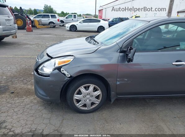3N1CN7AP9GL879565 2016 NISSAN VERSA Gray წინა ხედი