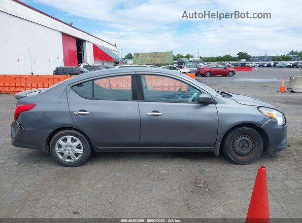 3N1CN7AP9GL879565 2016 NISSAN VERSA Gray უკანა სალონის ხედი
