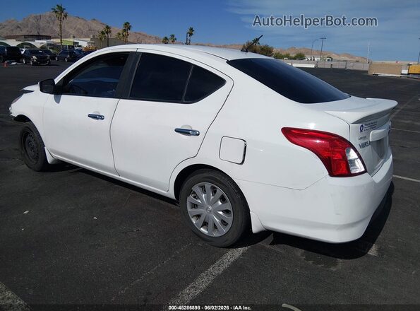 3N1CN7AP9GL906697 2016 NISSAN VERSA Белый Задняя левая четверть