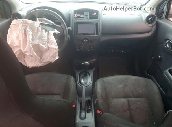 3N1CN7AP9GL916808 2016 NISSAN VERSA Silver Առջևի վահանակի տեսք