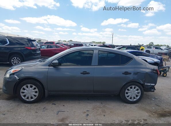 3N1CN7AP9KL819682 2019 NISSAN VERSA Gray Սալոնի 360 աստիճան տեսք