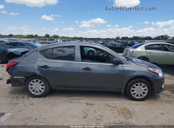 3N1CN7AP9KL819682 2019 NISSAN VERSA Gray Սալոնի հետևի տեսք