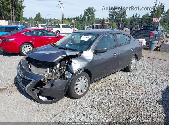 3N1CN7AP9KL831413 2019 NISSAN VERSA Серый Передняя левая четверть