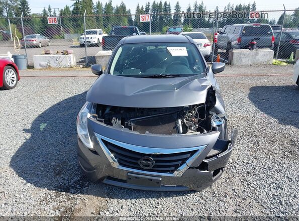 3N1CN7AP9KL831413 2019 NISSAN VERSA Серый Вид задней части салона