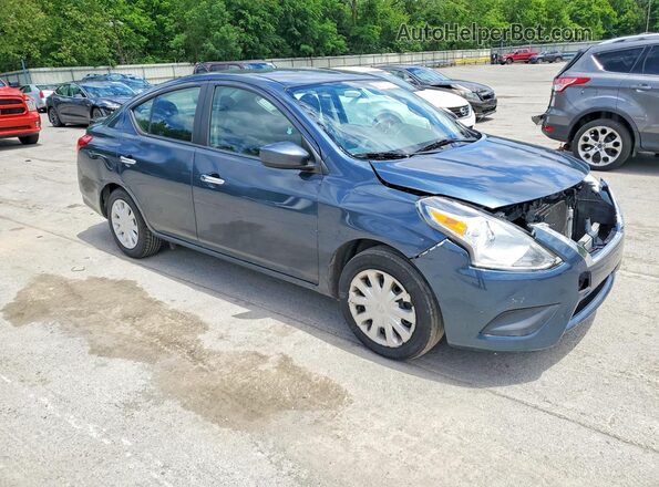 3N1CN7APXGL808729 2016 NISSAN VERSA Blue Przód prawy