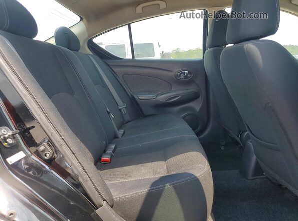 3N1CN7APXGL849667 2016 NISSAN VERSA Black Հետևի նստատեղերի տեսք