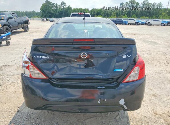 3N1CN7APXGL849667 2016 NISSAN VERSA Black Հետևի տեսք