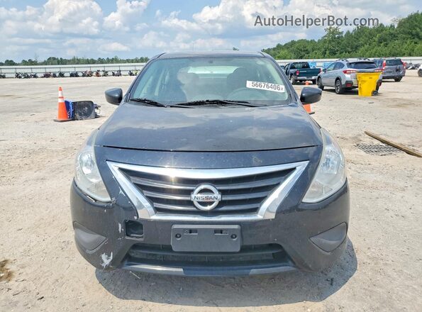 3N1CN7APXGL849667 2016 NISSAN VERSA Black Դիմացի տեսք