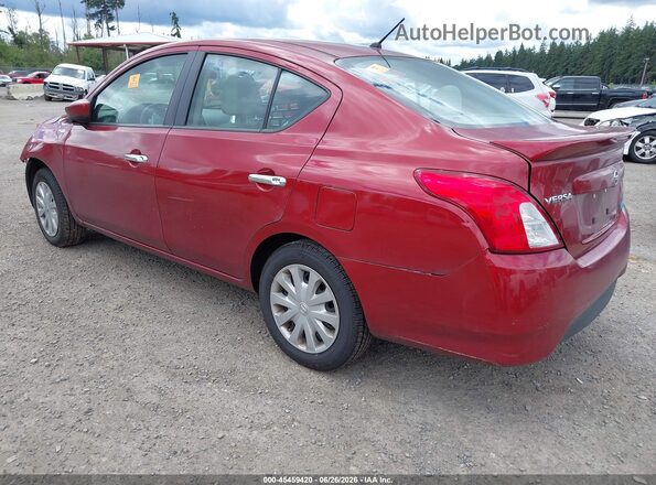 3N1CN7APXGL852536 2016 NISSAN VERSA Red Trasero izquierdo