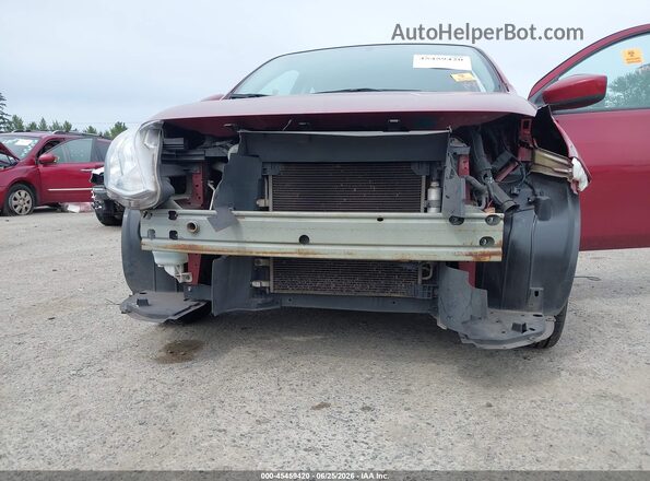 3N1CN7APXGL852536 2016 NISSAN VERSA Red Vista frontal