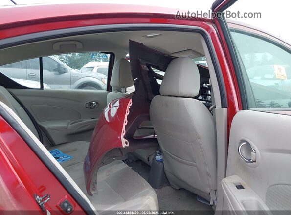 3N1CN7APXGL852536 2016 NISSAN VERSA Red Vista del cuadro de instrumentos