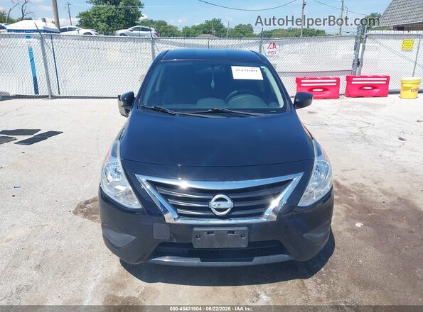 3N1CN7APXGL865920 2016 NISSAN VERSA Черный Вид задней части салона