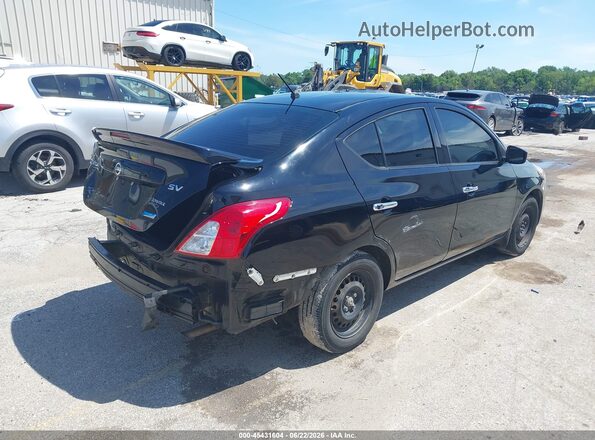 3N1CN7APXGL865920 2016 NISSAN VERSA Черный Задняя правая четверть