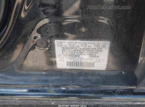 3N1CN7APXGL865920 2016 NISSAN VERSA Черный Вид подкапотного пространства
