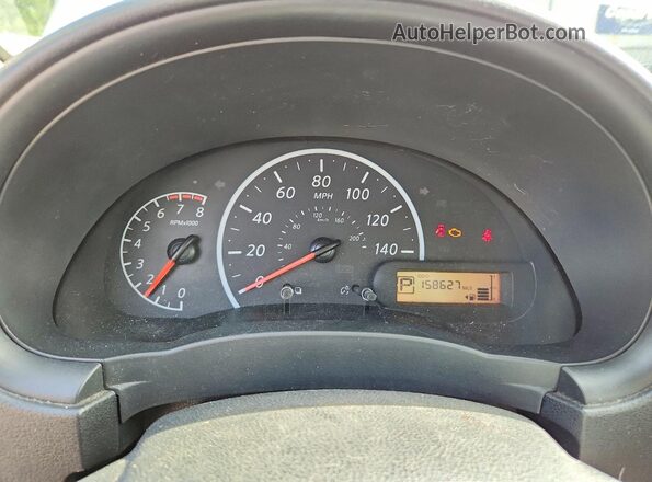 3N1CN7APXHL848357 2017 NISSAN VERSA White Vista del cuadro de instrumentos