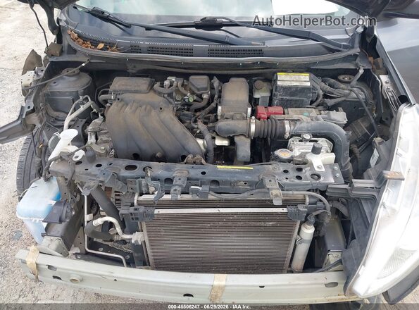 3N1CN7APXKL841044 2019 NISSAN VERSA Серый Вид сзади