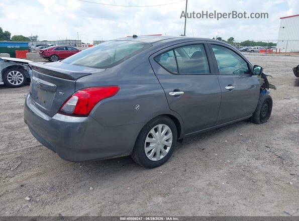 3N1CN7APXKL841044 2019 NISSAN VERSA Серый Задняя правая четверть
