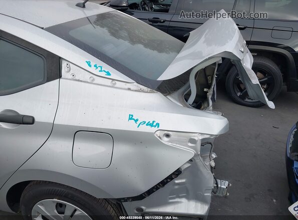 3N1CN8BV4ML893484 2021 NISSAN VERSA Silver 