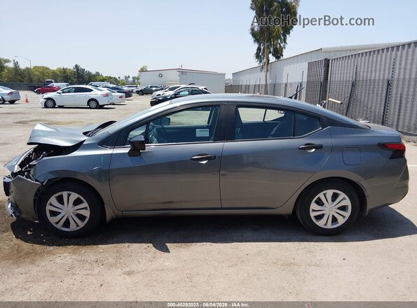 3N1CN8BV4ML894845 2021 NISSAN VERSA Gray Սալոնի 360 աստիճան տեսք