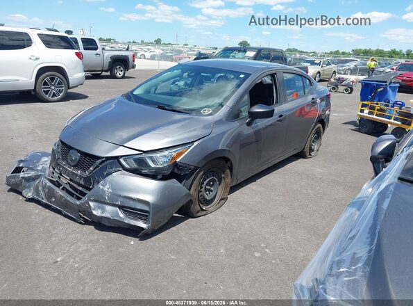 3N1CN8DV0LL808863 2020 NISSAN VERSA Серый Передняя левая четверть