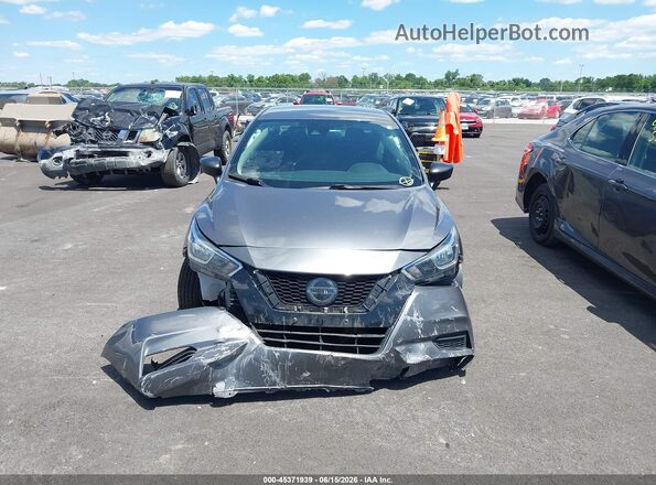 3N1CN8DV0LL808863 2020 NISSAN VERSA Серый Вид щитка приборов