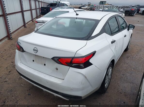 3N1CN8DV0PL821067 2023 NISSAN VERSA Белый Задняя правая четверть