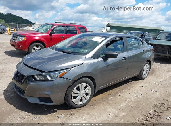 3N1CN8DV1LL837532 2020 NISSAN VERSA Gray Передня ліва чверть