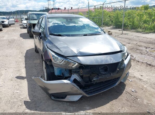 3N1CN8DV1LL837532 2020 NISSAN VERSA Gray Вид спереду