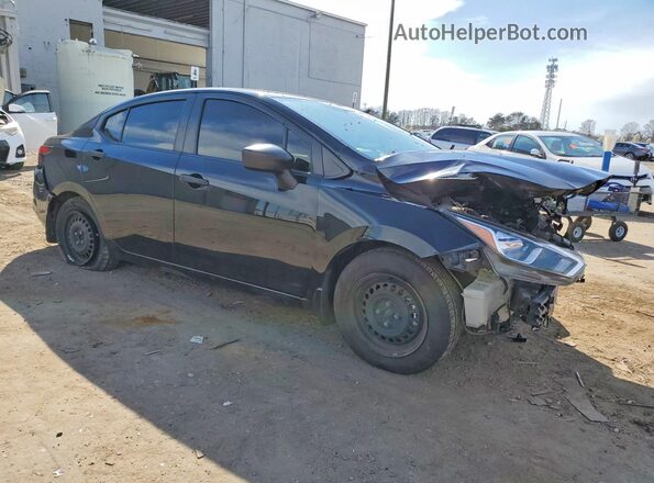 3N1CN8DV1ML847947 2021 NISSAN VERSA Black Front right