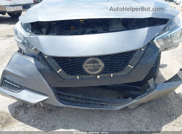 3N1CN8DV1ML859922 2021 NISSAN VERSA Gray Widok z przodu