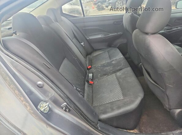 3N1CN8DV1ML910691 2021 NISSAN VERSA Серый Вид задних сидений