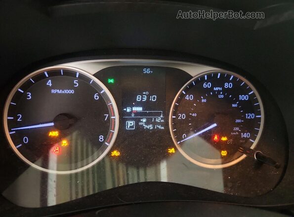 3N1CN8DV2LL846742 2020 NISSAN VERSA Black ხელსაწყოთა პანელის ხედი