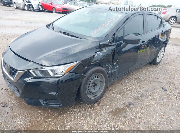 3N1CN8DV2LL902839 2020 NISSAN VERSA Black Вид спереду