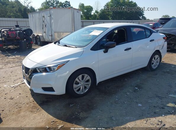 3N1CN8DV2ML907671 2021 NISSAN VERSA White Передня ліва чверть
